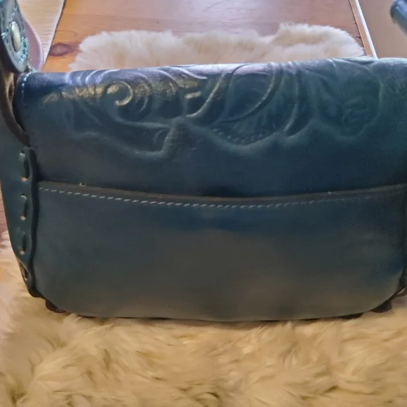 Authentic Patricia Nash Leather Lucia Micaela EUC minus one Flaw - Picture 10 of 16